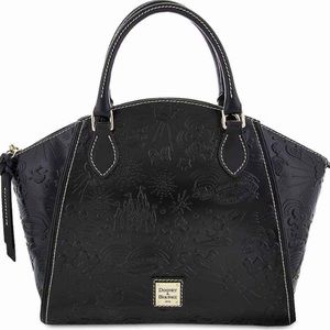 Disney—Dooney & Bourke—Sketch 2, Black satchel.